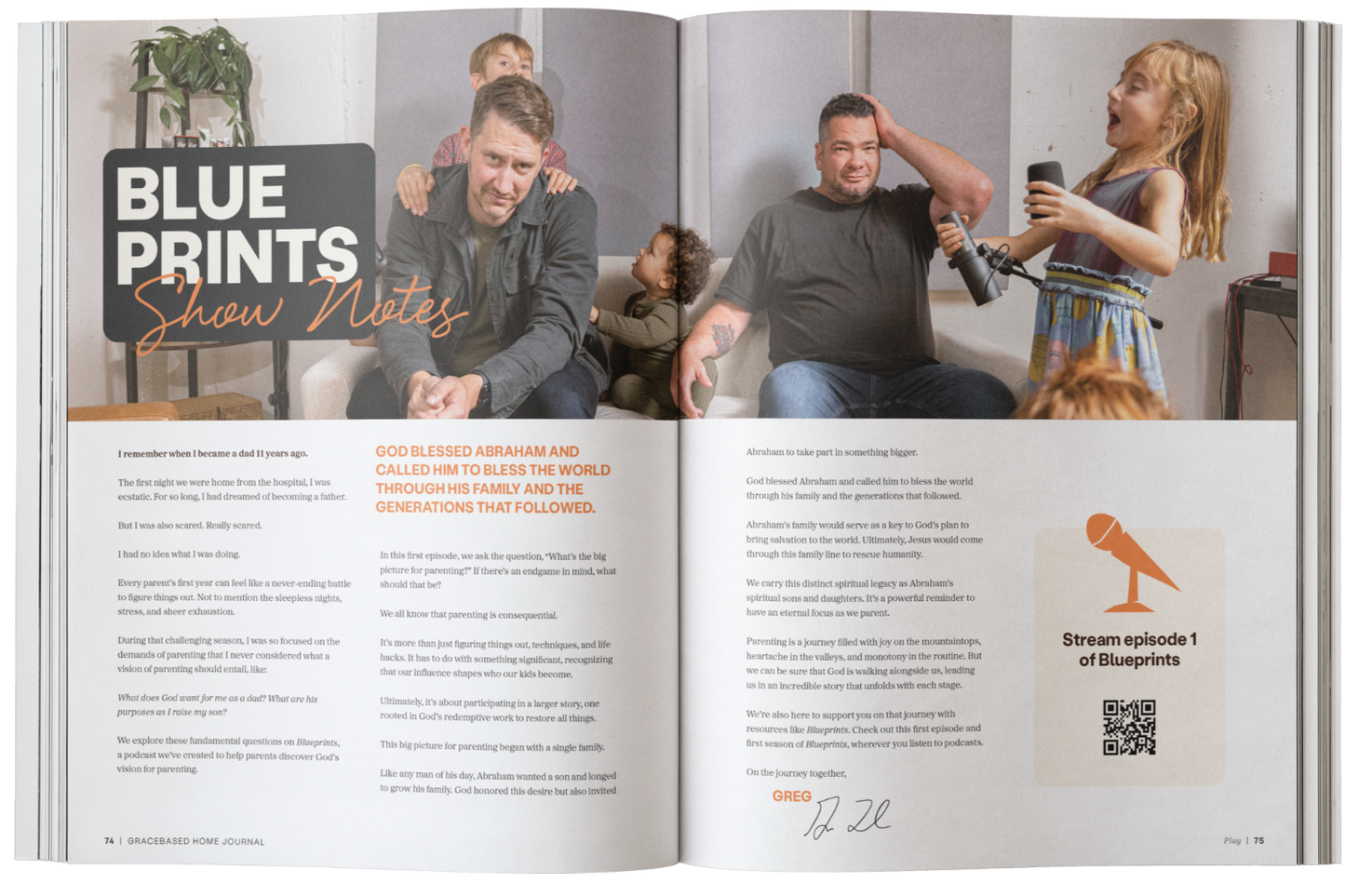 Gift a Subscription to the Gracebased Home Journal